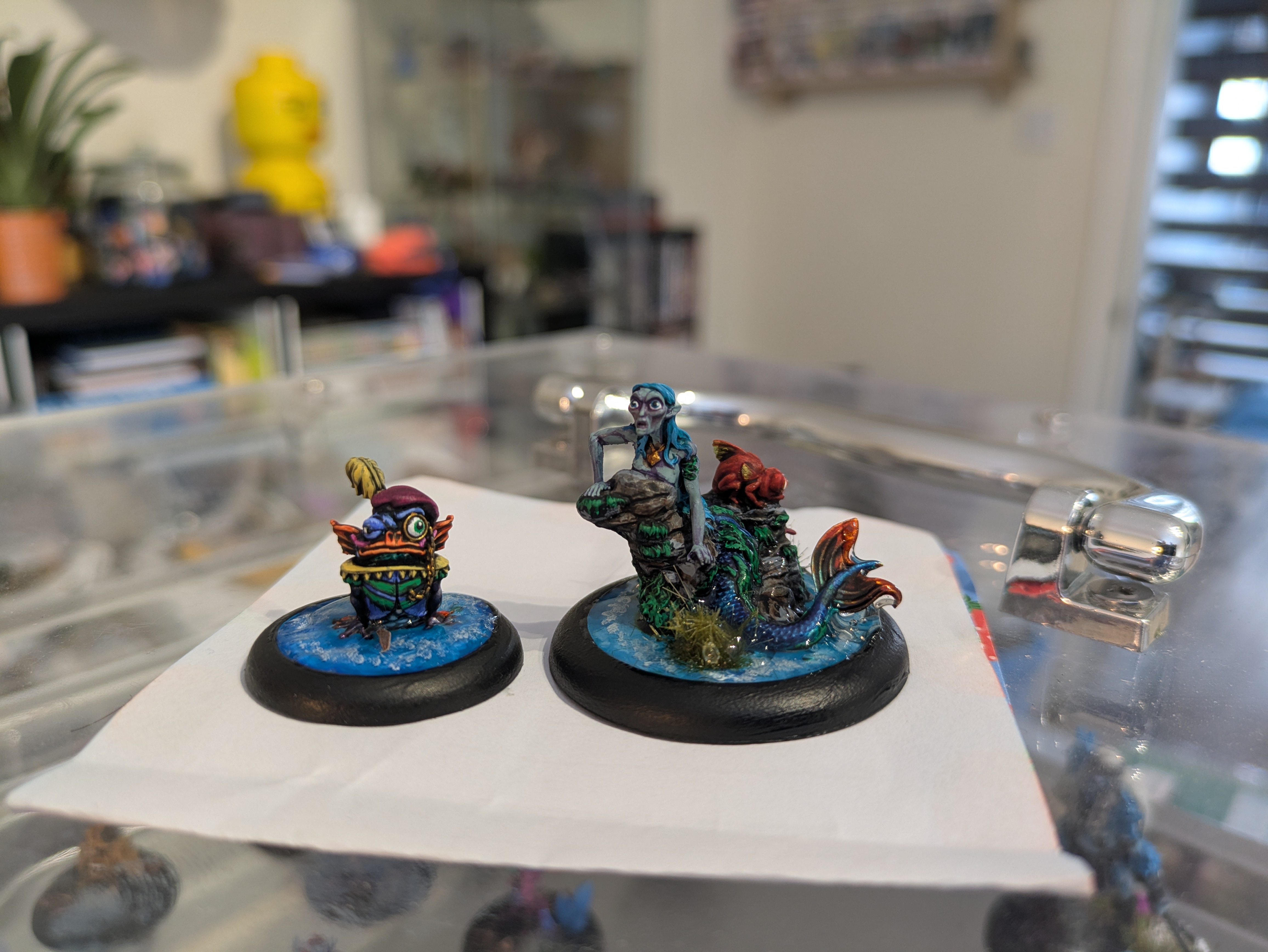 Moonstone Character: Sen'Ara & Jeremy, Lord of the Deep.